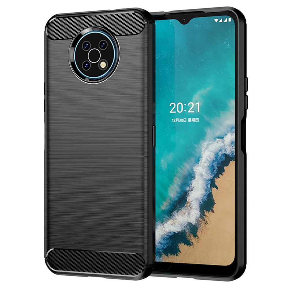 Maska za Nokia G50, Techsuit, Karbon, Crna