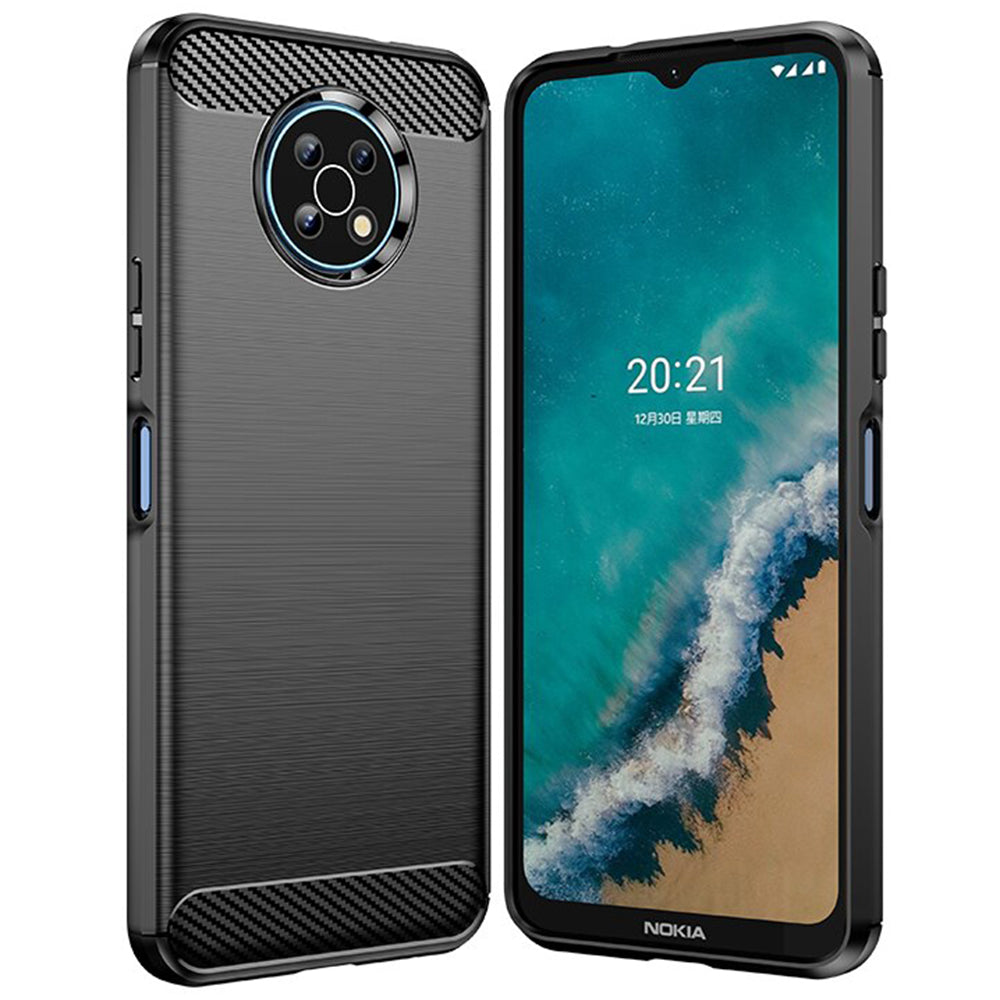 Maska za Nokia G50, Techsuit, Karbon, Crna