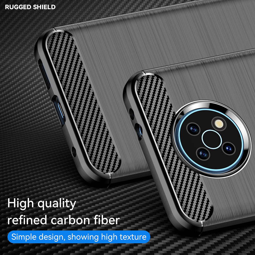 Maska za Nokia G50, Techsuit, Karbon, Crna