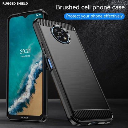 Maska za Nokia G50, Techsuit, Karbon, Crna