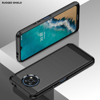 Maska za Nokia G50, Techsuit, Karbon, Crna