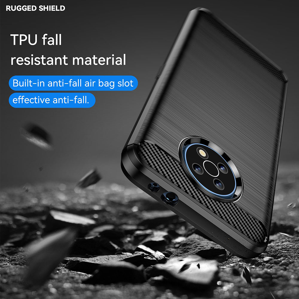 Maska za Nokia G50, Techsuit, Karbon, Crna
