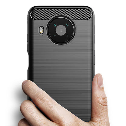 Maska za Nokia X10 / X20, Techsuit, Karbon, Crna