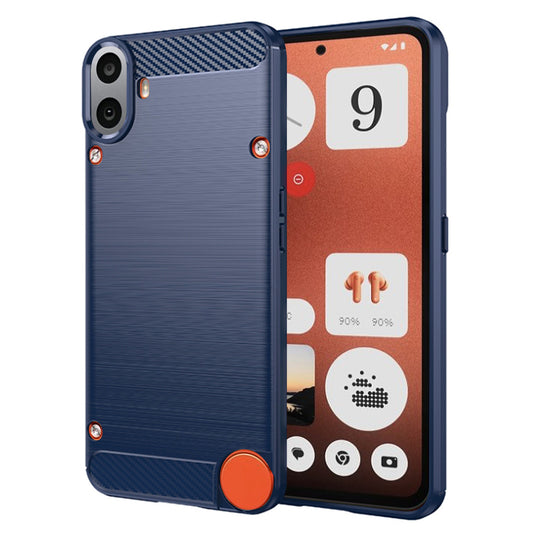 Maska za Nothing CMF Phone 1, Techsuit, Karbon, Plava