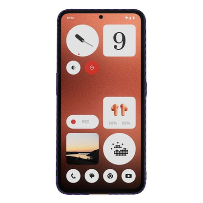 Futrola za Nothing CMF Phone 1, Techsuit, Carbonite FiberShell, Ljubičasta