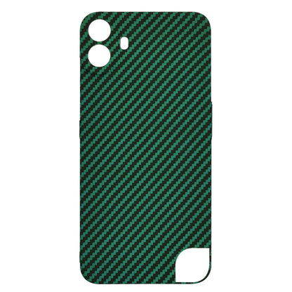 Maska za Nothing CMF Phone 1, Techsuit, Carbonite FiberShell, Zelena