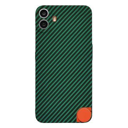 Maska za Nothing CMF Phone 1, Techsuit, Carbonite FiberShell, Zelena