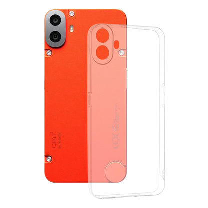 Maska za Nothing CMF Phone 1, Techsuit, Prozirna, Transparentna