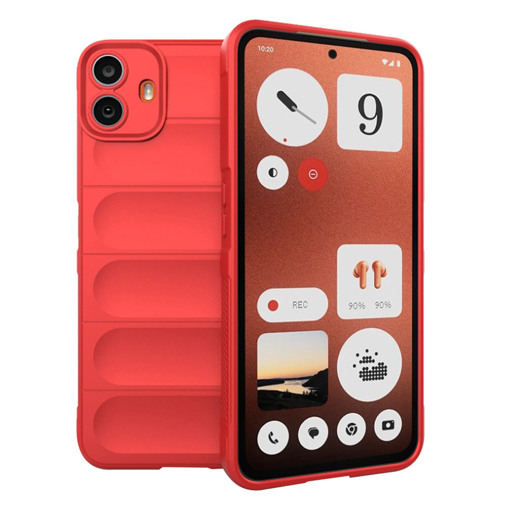 Maska za Nothing CMF Phone 1, Techsuit, Magic Shield, Crvena