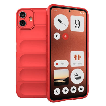 Maska za Nothing CMF Phone 1, Techsuit, Magic Shield, Crvena