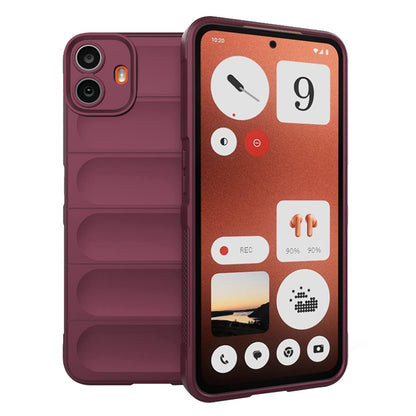 Futrola za Nothing CMF Phone 1, Techsuit, Magic Shield, Bordo