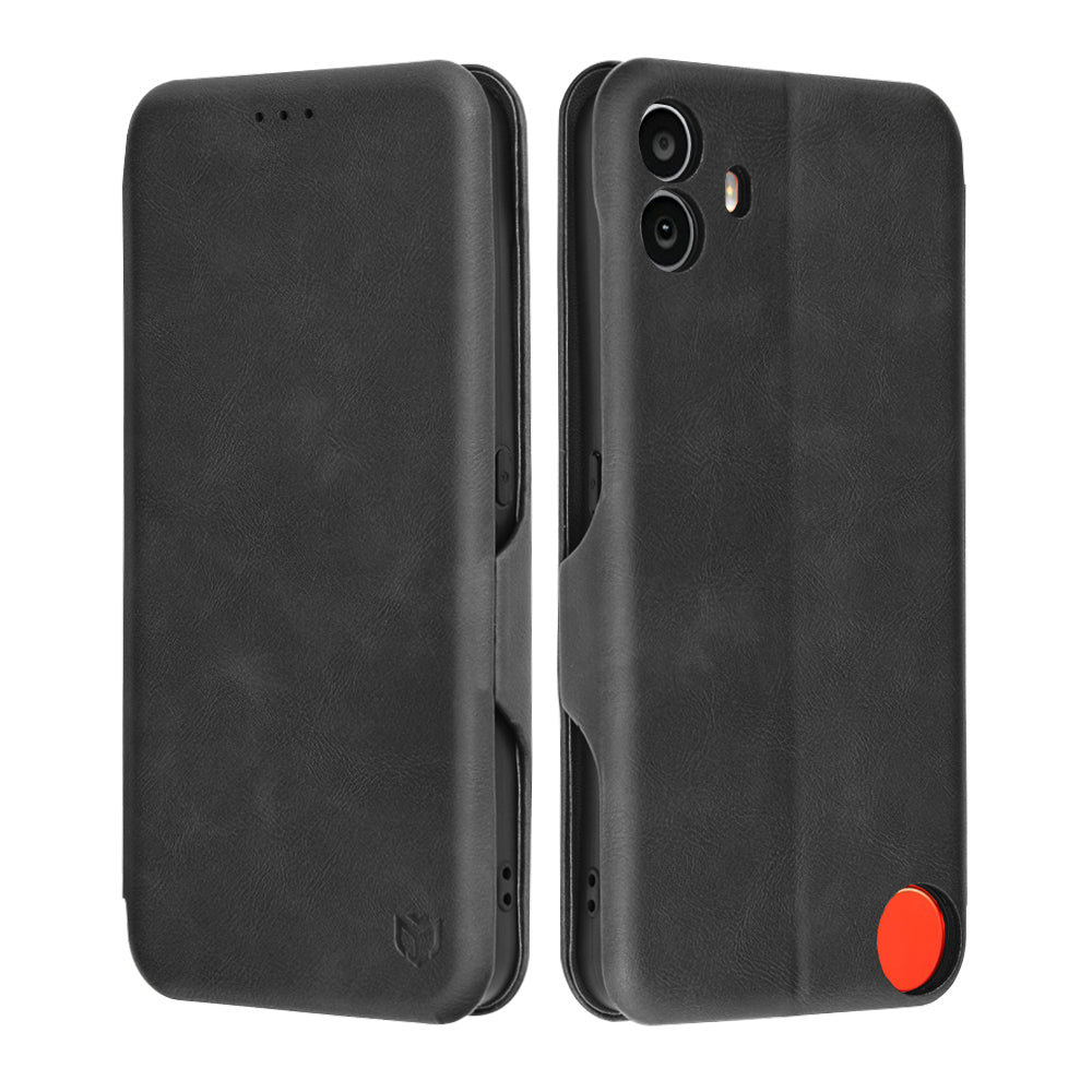 Futrola za Nothing CMF Phone 1, Techsuit, Safe Wallet Plus, Crna