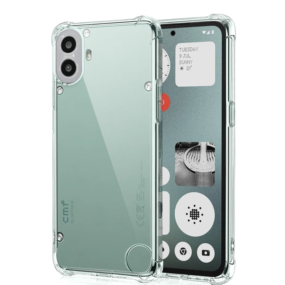 Maska za Nothing CMF Phone 1, Techsuit, Otporna na udarce, Prozirna