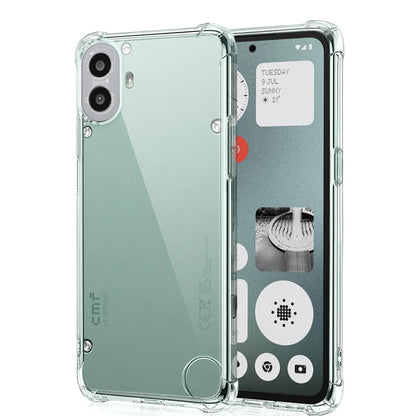 Maska za Nothing CMF Phone 1, Techsuit, Otporna na udarce, Prozirna