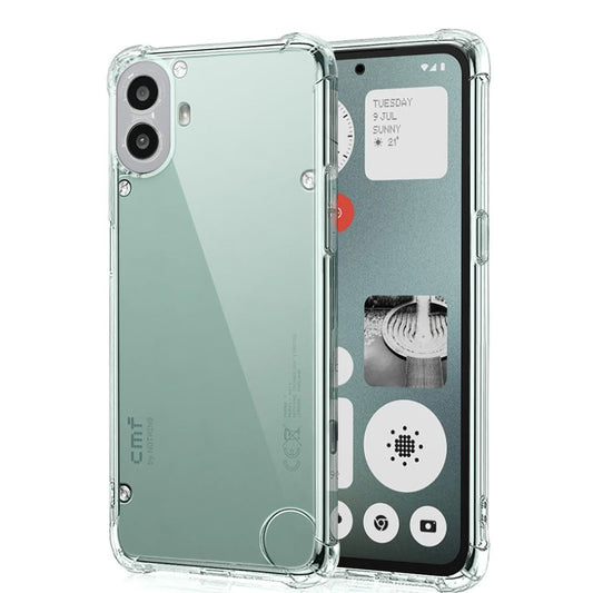 Maska za Nothing CMF Phone 1, Techsuit, Otporna na udarce, Prozirna