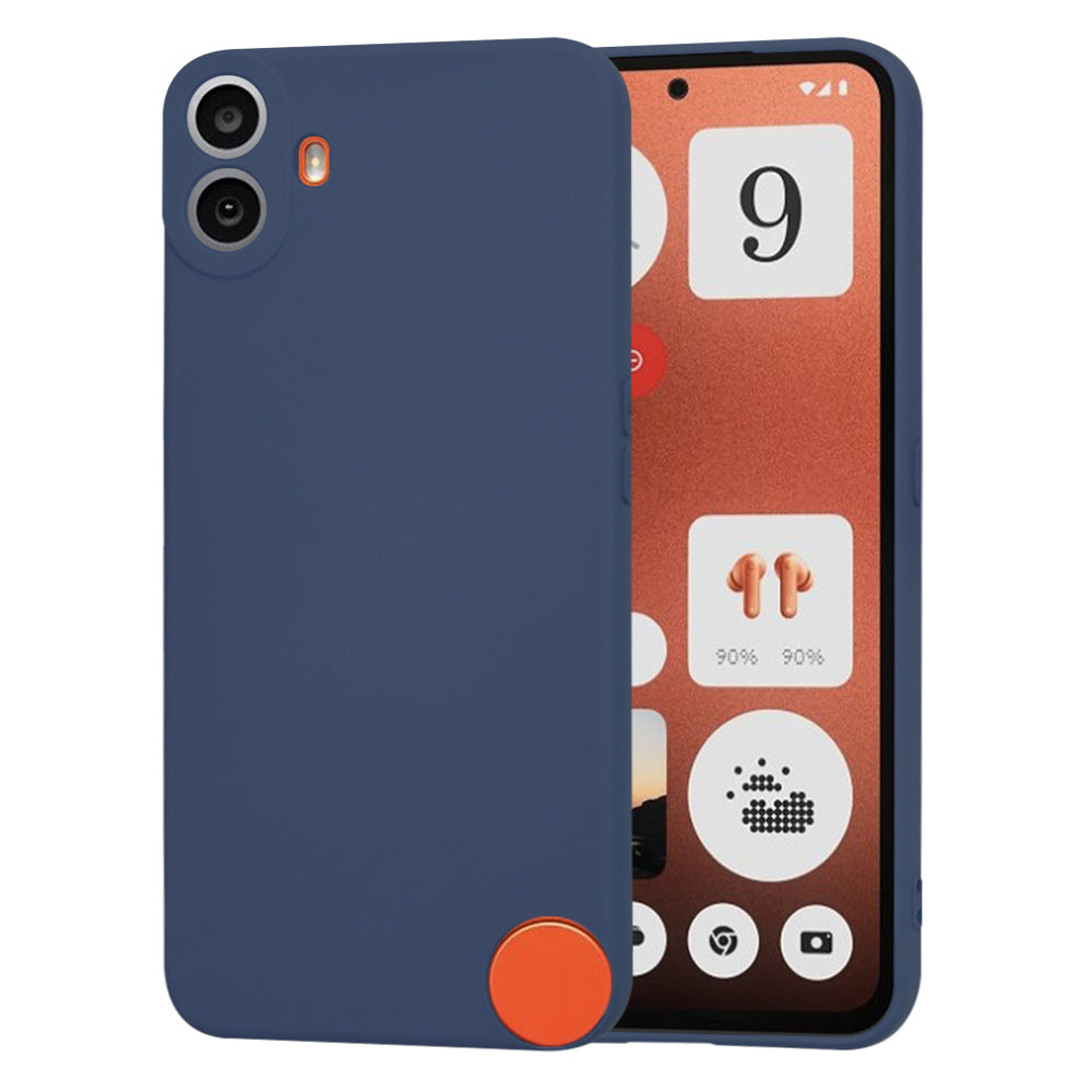 Maska za Nothing CMF Phone 1, Techsuit, SoftFlex, Tamnoplava