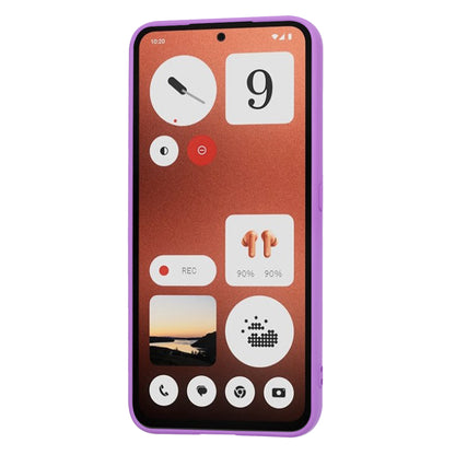 Maska za Nothing CMF Phone 1, Techsuit, SoftFlex, Ljubičasta