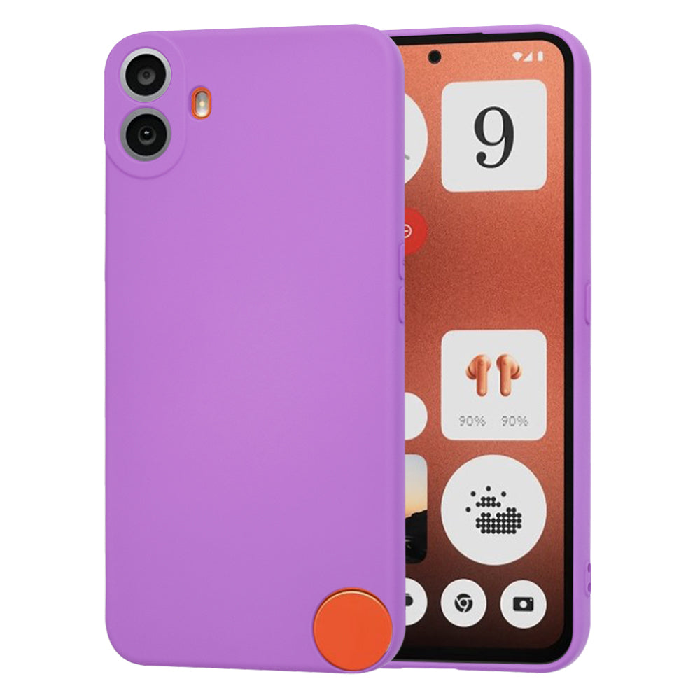 Maska za Nothing CMF Phone 1, Techsuit, SoftFlex, Ljubičasta