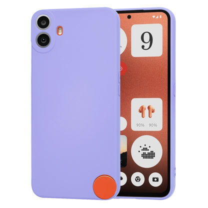 Maska za Nothing CMF Phone 1, Techsuit, SoftFlex, Svijetloljubičasta