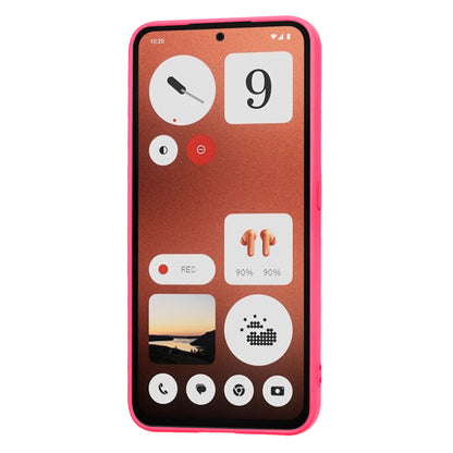 Maska za Nothing CMF Phone 1, Techsuit, SoftFlex, Tamno Roza