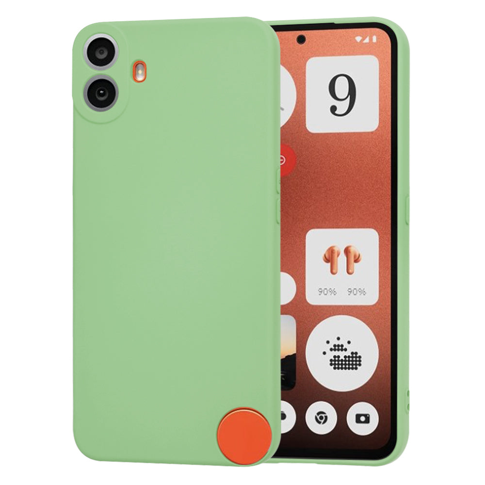 Maska za Nothing CMF Phone 1, Techsuit, SoftFlex, Svijetlo Zelena