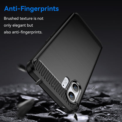 Maska za Nothing Phone (2), Techsuit, Karbon, Crna