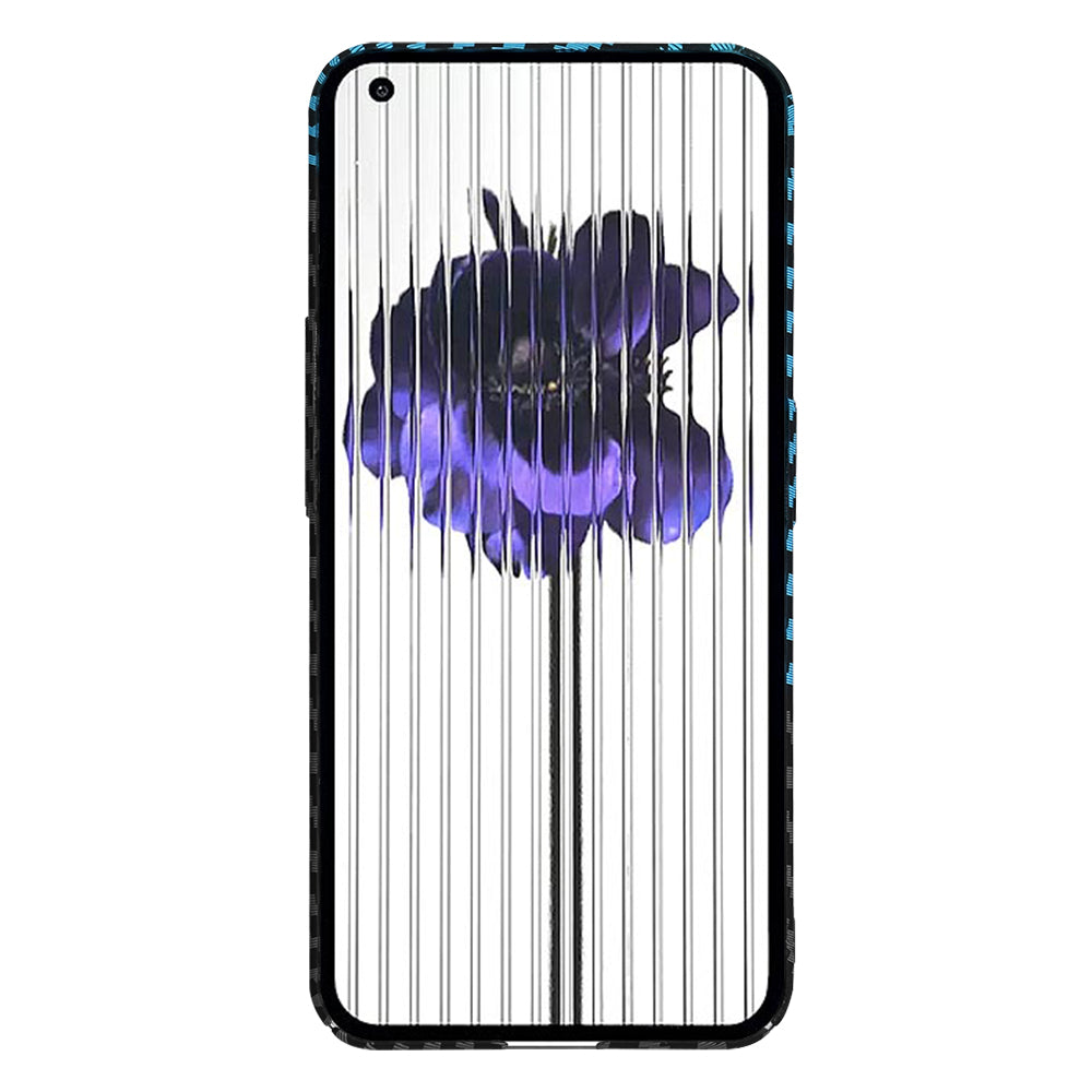 Maska za Nothing Phone (1), Techsuit, Carbonite FiberShell, Crno Plava