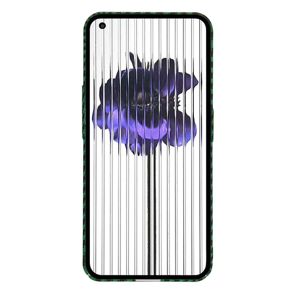 Maska za Nothing Phone (1), Techsuit, Carbonite FiberShell, Zelena
