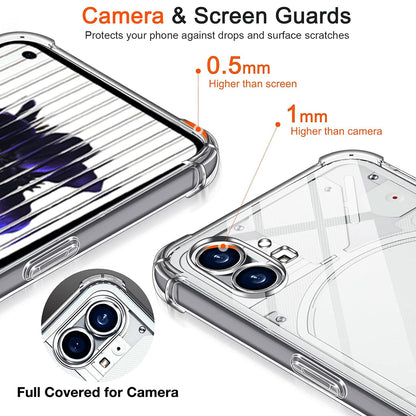 Maska za Nothing Phone (1), Techsuit, Shockproof Clear, Prozirna