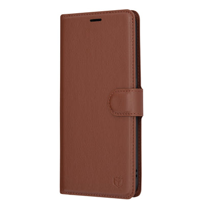 Futrola za Nothing Phone (2), Techsuit, Kožna Folio, Smeđa