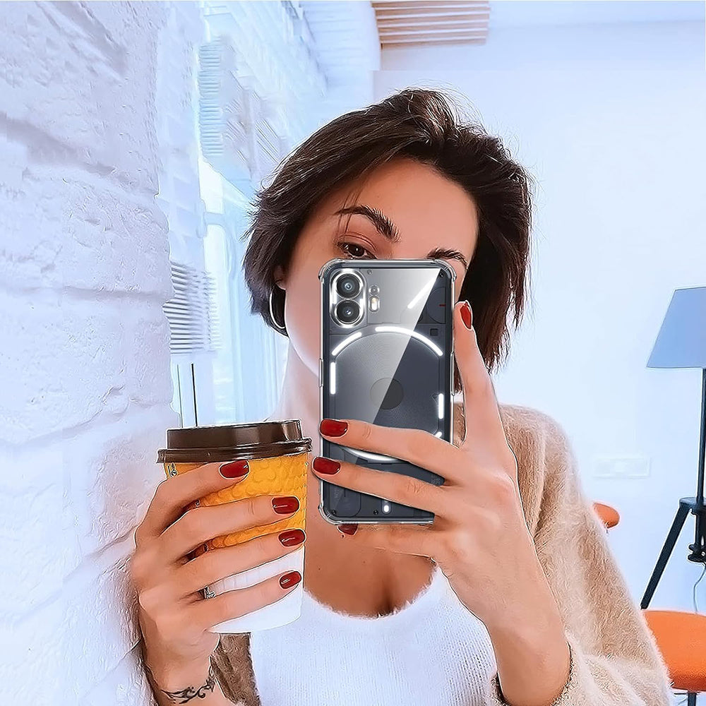 Maska za Nothing Phone (2), Techsuit, Shockproof Clear, Prozirna