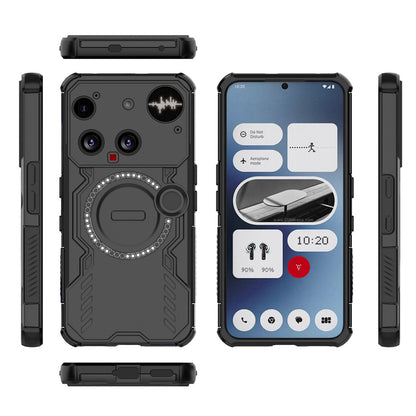 MagSafe futrola za Nothing Phone (3), Techsuit, ArmorMag, Crna