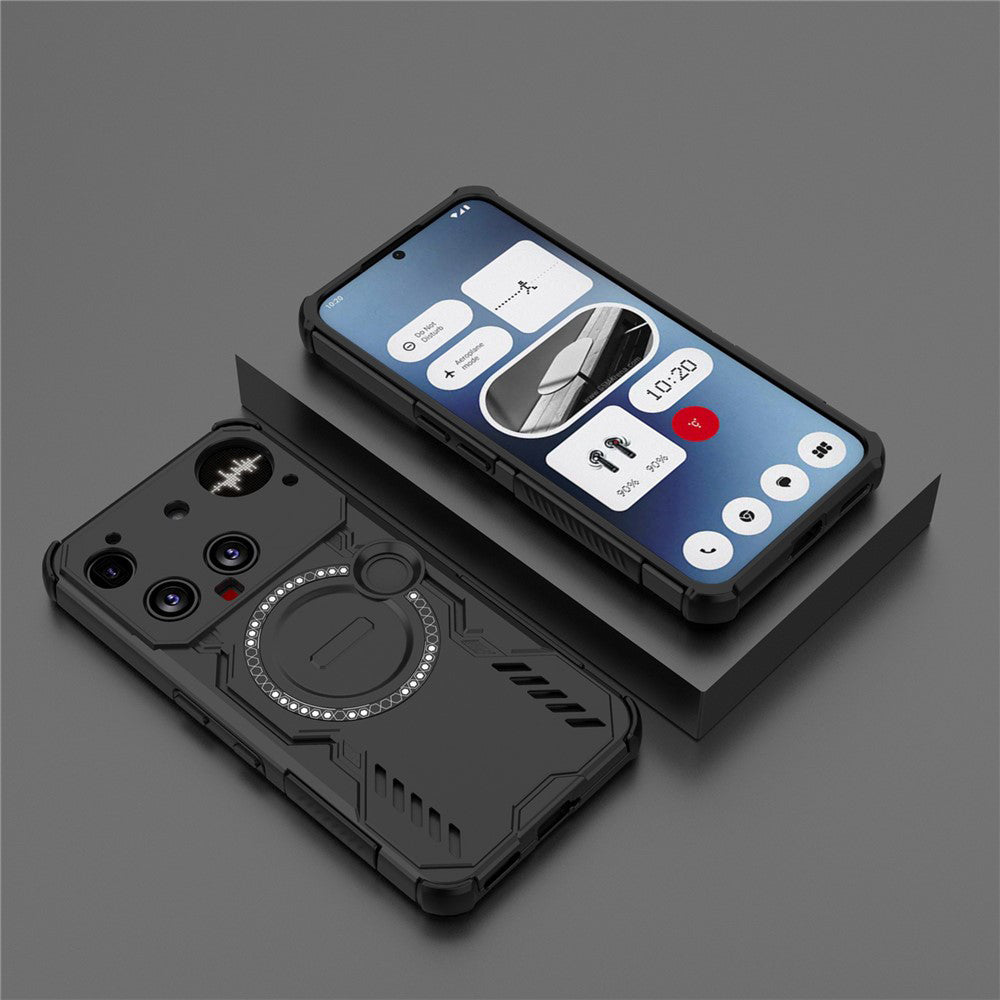 MagSafe futrola za Nothing Phone (3), Techsuit, ArmorMag, Crna