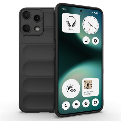 Futrola za Nothing Phone (3a) Lite, Techsuit, Magic Shield, Crna