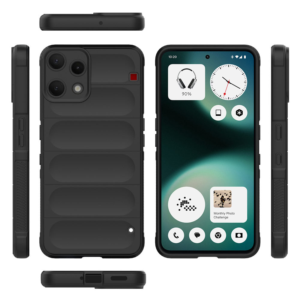 Futrola za Nothing Phone (3a) Lite, Techsuit, Magic Shield, Crna