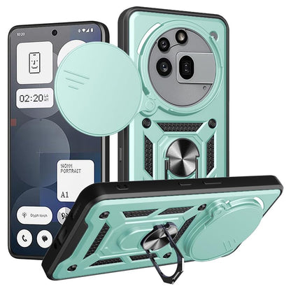 Maska za Nothing Phone (3a) Pro, Techsuit, CamShield, Zelena