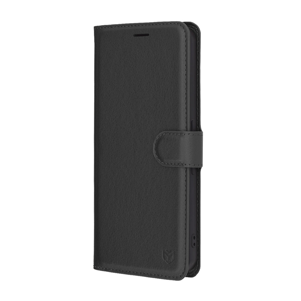 Futrola za Nothing Phone (3a) Pro, Techsuit, Kožna Folio, Crna