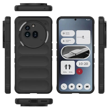 Maska za Nothing Phone (3a) Pro, Techsuit, Magic Shield, Crna