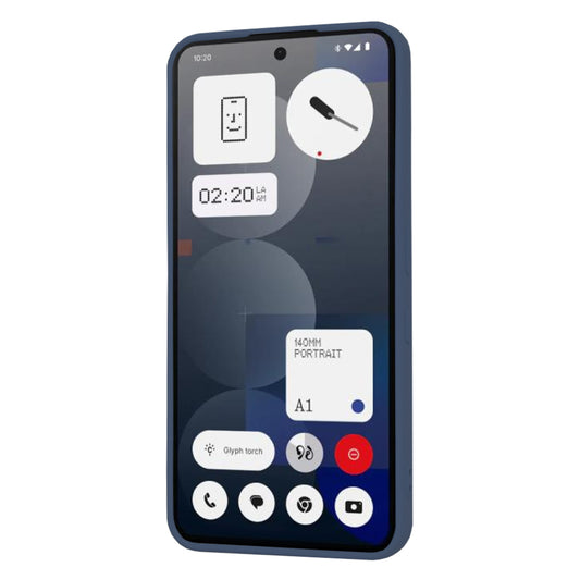 Maska za Nothing Phone (3a) Pro, Techsuit, SoftFlex, Tamnoplava