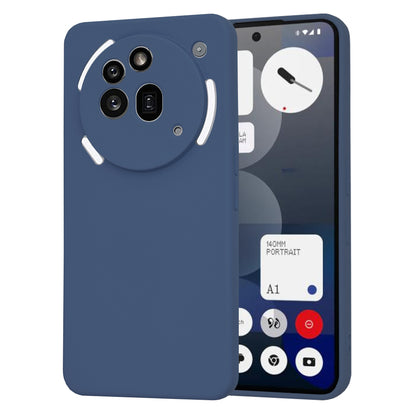 Maska za Nothing Phone (3a) Pro, Techsuit, SoftFlex, Tamnoplava