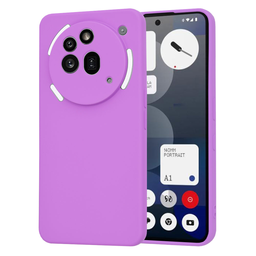 Maska za Nothing Phone (3a) Pro, Techsuit, SoftFlex, Ljubičasta