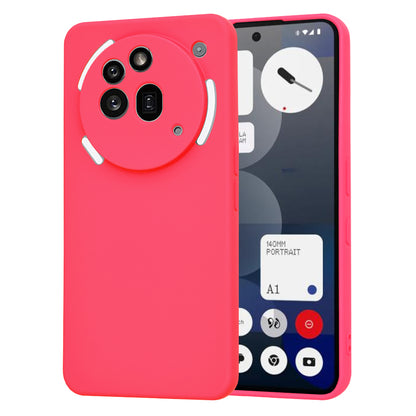Maska za Nothing Phone (3a) Pro, Techsuit, SoftFlex, Tamno Roza