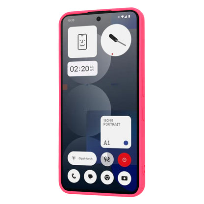 Maska za Nothing Phone (3a) Pro, Techsuit, SoftFlex, Tamno Roza