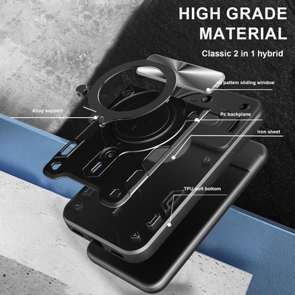 Maska za Nothing Phone (3a), Techsuit, CamGuard Pro, Crvena