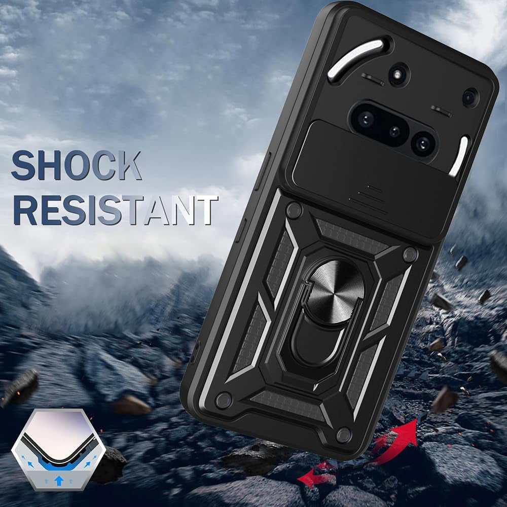 Maska za Nothing Phone (3a), Techsuit, CamShield, Roza