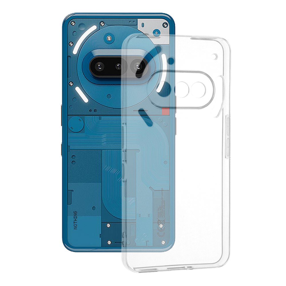 Maska za Nothing Phone (3a), Techsuit, Prozirna, Transparentna