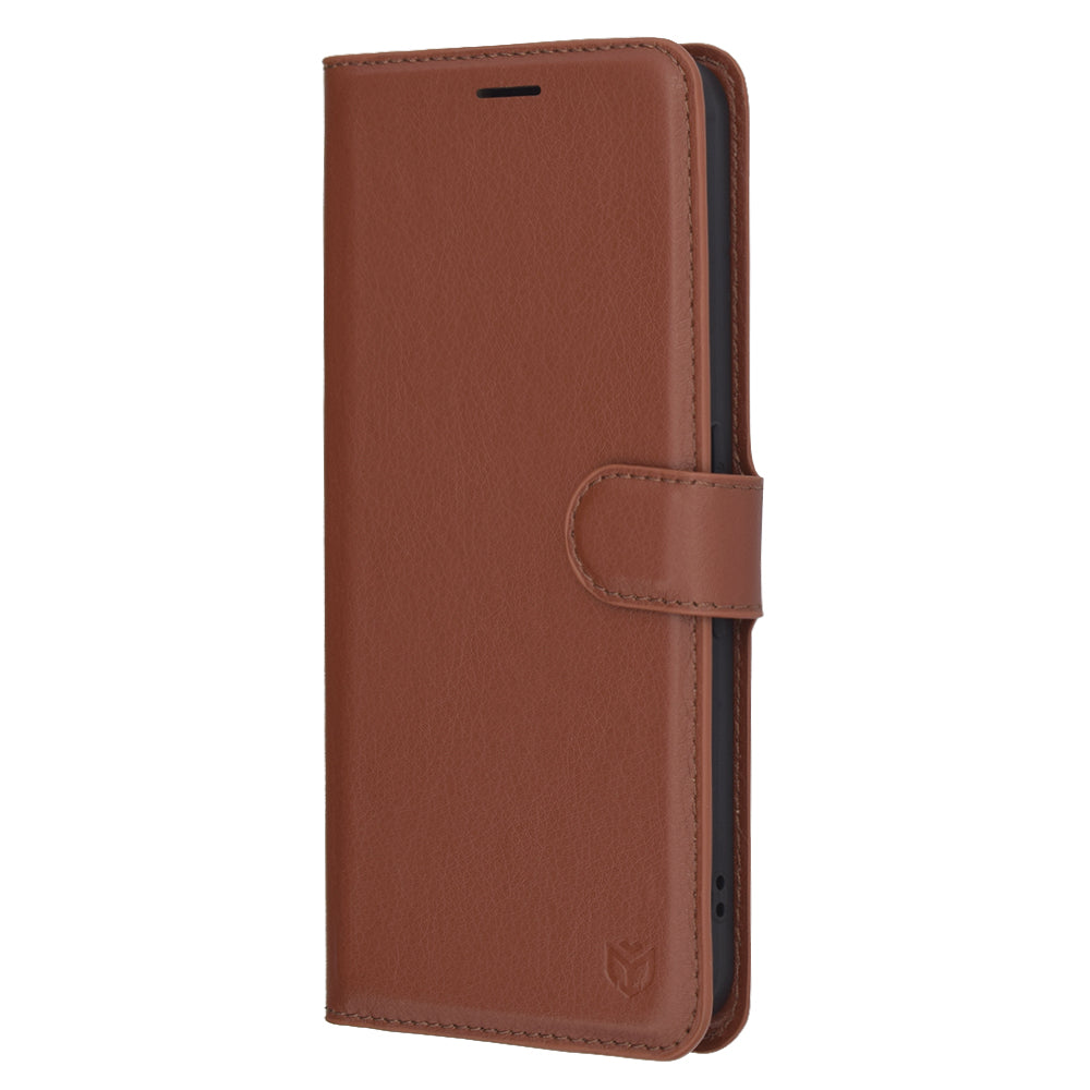 Futrola za Nothing Phone (3a), Techsuit, Kožna Folio, Smeđa