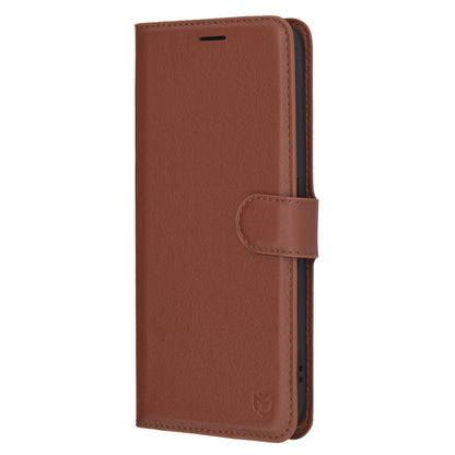 Futrola za Nothing Phone (3a), Techsuit, Kožna Folio, Smeđa