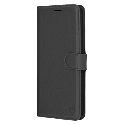 Futrola za Nothing Phone (3a), Techsuit, Kožna Folio, Crna