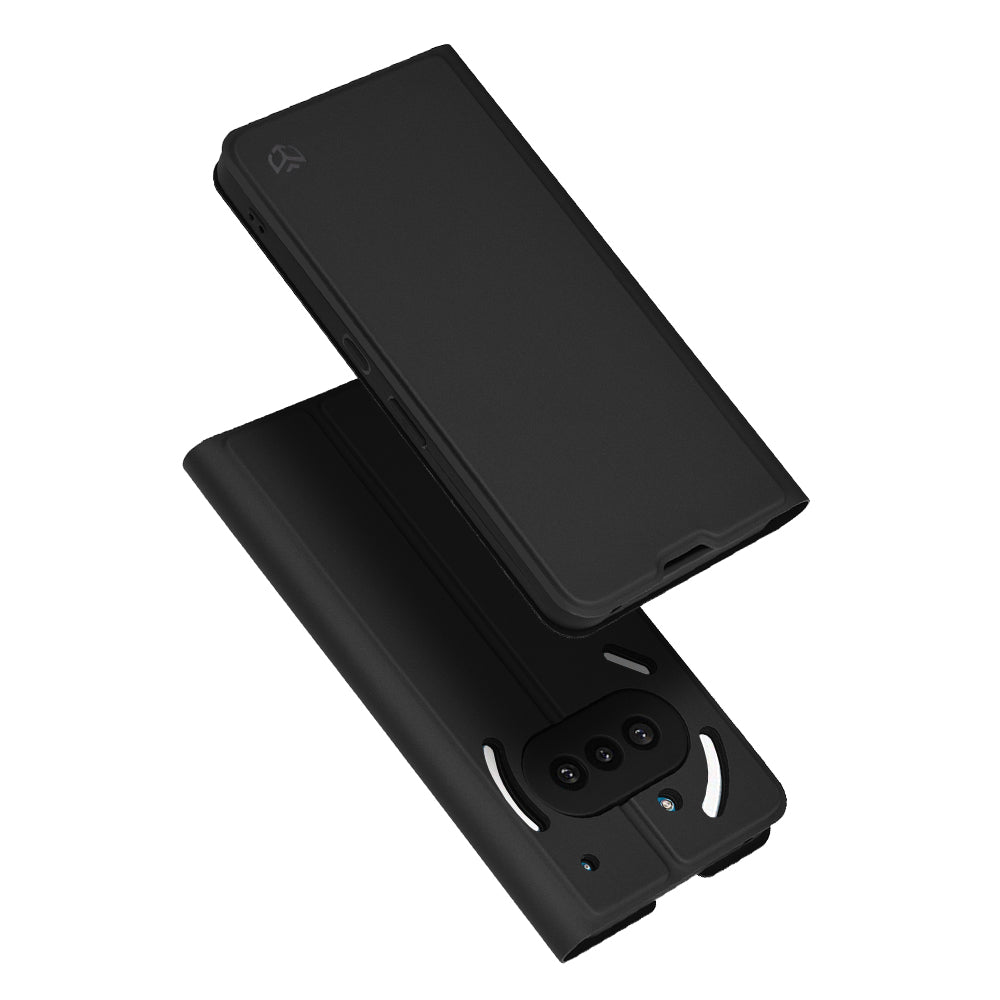 Futrola za Nothing Phone (3a), Techsuit, Magskin Book, Crna